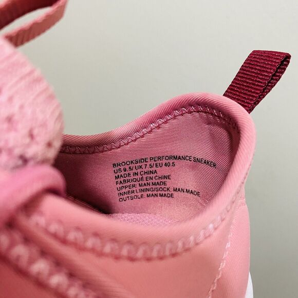 Fabletics Brookside Performance Running Sneakers Shoes Pink Women’s Size 9.5 - Picture 11 of 12